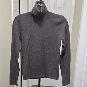 Nwt Mystree Stretchy Ribbed Viscose Blend Turtleneck Sweater